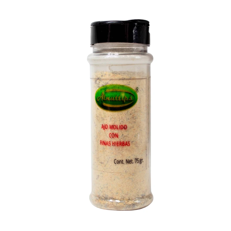 ajo molido con finas hierbas Alnuttips